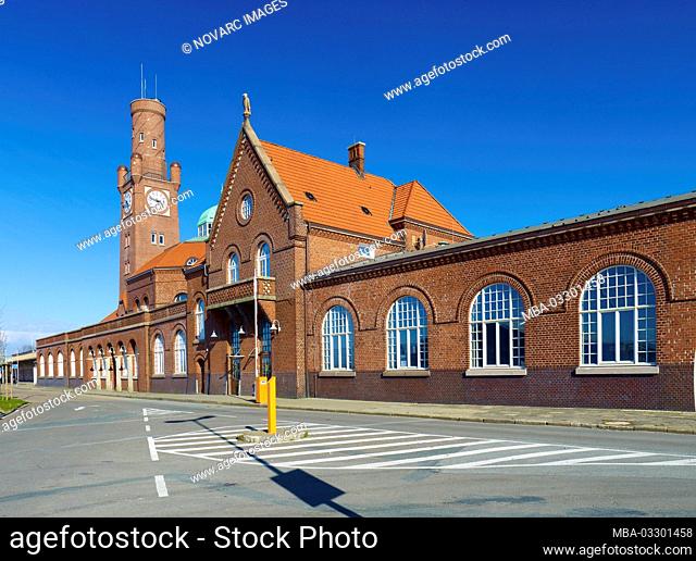The Steubenh”ft with the Hapag halls, Cuxhaven, Lower Saxony, Germany