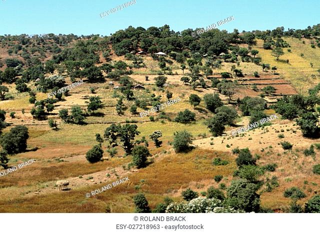 landscapes in the amhara region of ethiopia