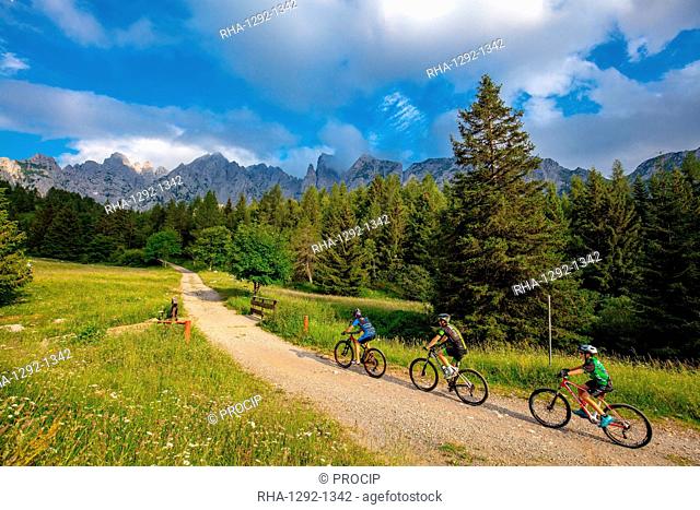 On the way to the Passo dei Campelli, Val di Scalve, Lombardy, Italy, Europe