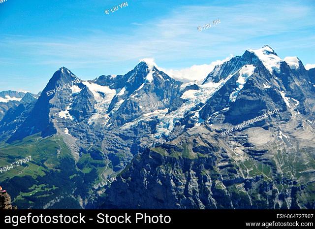 Photo of Jungfrau in the Swiss Alps