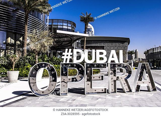 Hashtag Dubai Opera in Dubai