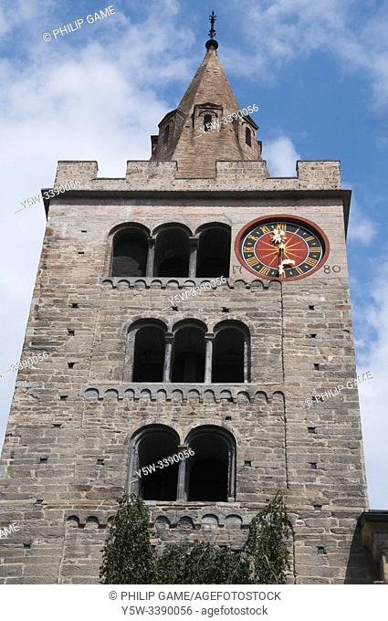 15th c. Notre Dame du Glarier Cathedral in Sion, Valais / Wallis, Switzerland
