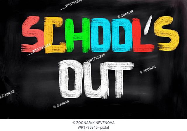 School's Out Concept