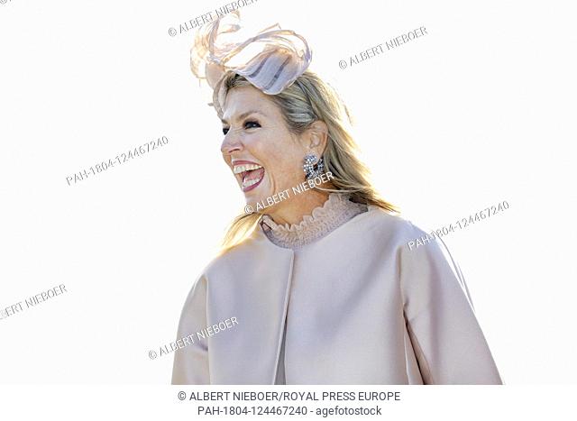 Queen Maxima of The Netherlands at Dwingelderveld in Westerveld, on September 18, 2019, during a regional visit to southwest Drenthe, they visit Hoogeveen