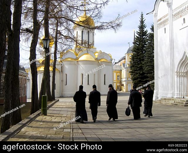 The Trinity Monastery of St. Sergius. . Lavra (Moscow) Russian Federation
