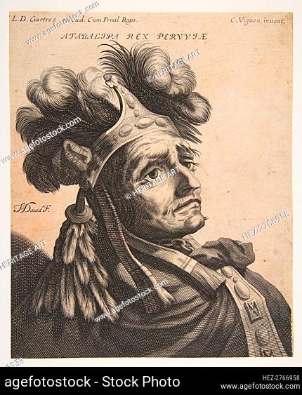 Atabalipa, Roi du Pérou, ca. 1634-37. Creator: Jerôme David