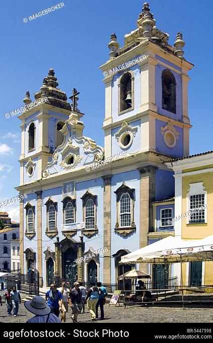 Nossa Senhora Do Rosario Dos Pretos Church, Pelourinho, Salvador de Bahia, Brazil, Slave Church, South America
