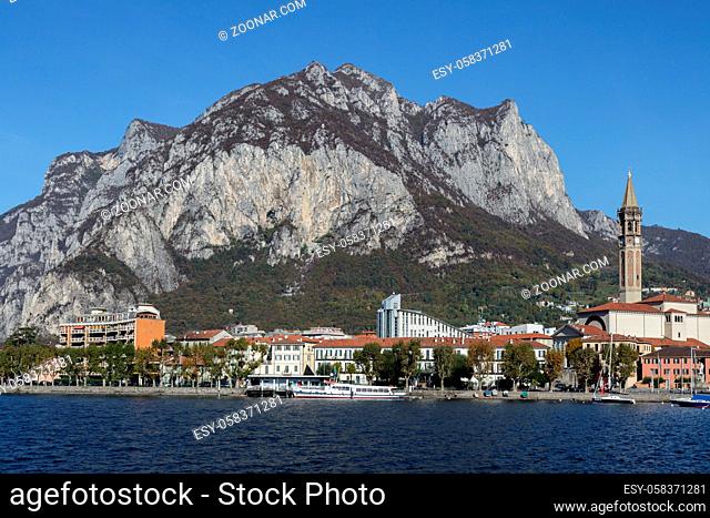 View of Lecco on the Southern Shore of Lake Como