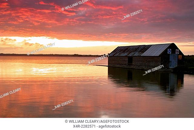 Morning colours at Lilliput, Lough Ennell, County Westmeath, Ireland