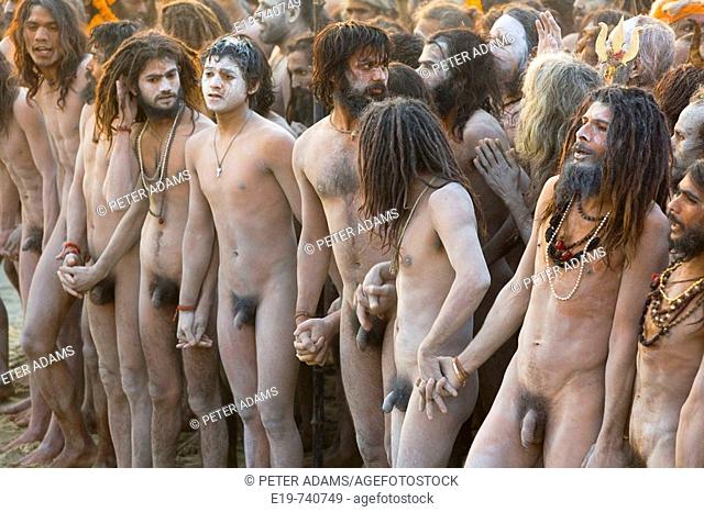 Nangababa And Girl Sexx Videos - Sadhu naked Baba belonging to the Junna brotherhood at the Kumbh Mela in  Haridwar, february 2010, Stock Photo, Picture And Rights Managed Image.  Pic. BSI-3735110 | agefotostock