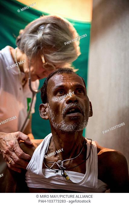German Doctors in Kolkata on 25 January 2018. The doctors come to the districts where misery reigns to provide medical help