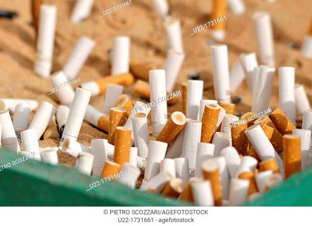 Cigarettes butts