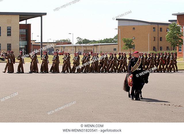 Prince Charles visits the Parachute Regiment at Merville Barracks in Colchester to mark the 40th Anniversary of His Royal Highness's Appointment as...