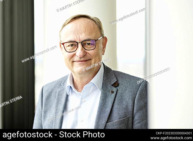 Eduard Palisek, Country CEO at Siemens Czech Republic poses for photographer in Prague, Czech Republic, March 13, 2023. (CTK Photo/Martin Sterba)