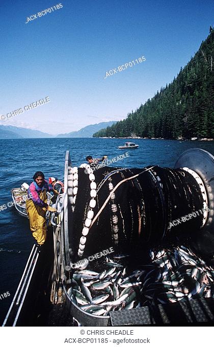 Portland Inlet, Sockeye fishery, British Columbia, Canada