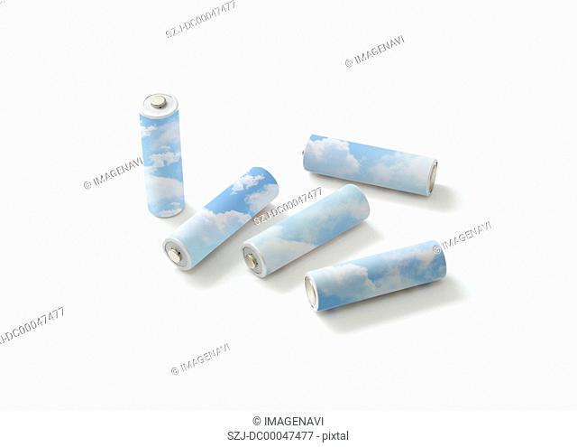 Blue sky image batteries