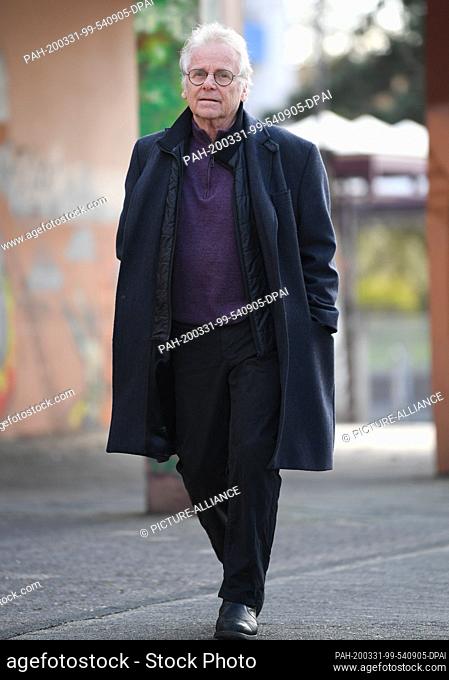 31 March 2020, Hessen, Frankfurt/Main: Daniel Cohn-Bendit, a German-Frenchman and long-time member of the European Parliament for the Greens