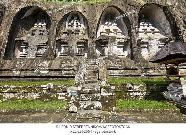 Gunung Kawi, 11th-century temple and funerary complex. Tampaksiring, Bali, Indonesia
