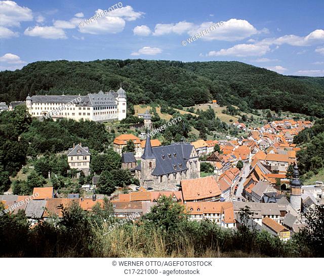 Germany, Stolberg, Harz, Saxony-Anhalt, city view