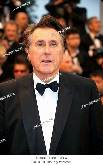 Musician Bryan Ferry attends the premiere of ""The Great Gatsby"" during the 66th International Cannes Film Festival at Palais des Festivals in Cannes, France