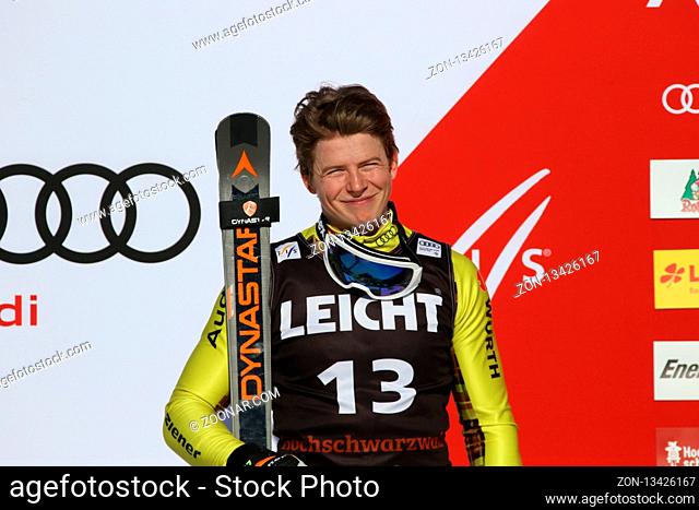 Florian Wilmsmann (TSV Hartpennin) beim FIS Ski Cross Weltcup auf dem Feldberg