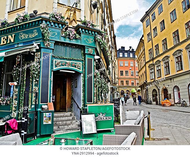 Engelen pub in Gamla Stan, Stockholm, Sweden
