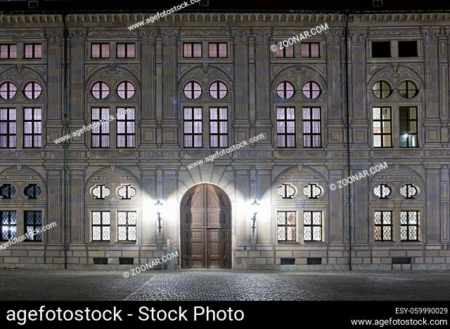 The Residenz, the royal palace of the Wittelsbach: the bavarian monarchs. Situated in the center of Munich
