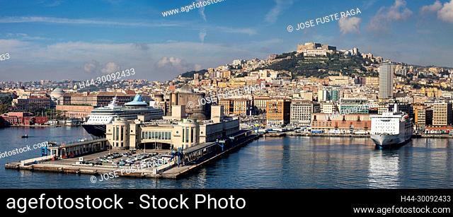 Italy, Napoli City City panorama