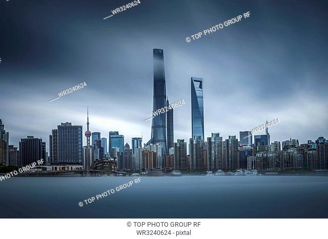 cityscape of Shanghai