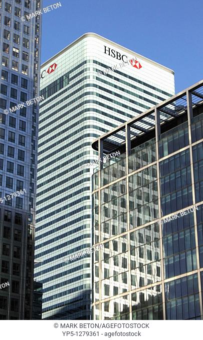 HSBC building Docklands London