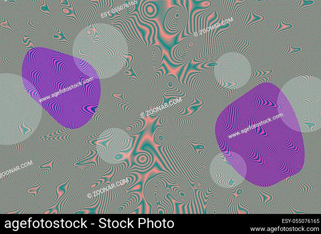 Contemporary art abstract background with geometric elements and different pattern. Digital texture backdrop. Trendy art, creative zine culture