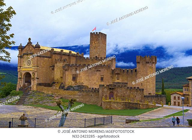 Castle of Javier, Javier, Way of St. James, Navarre, Spain