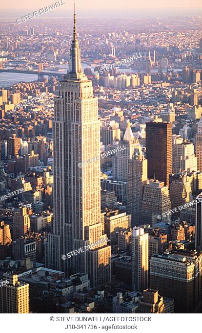 Empire State building. New York City. USA