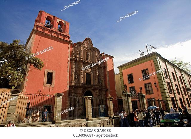 San Cayetano of Church, Guanajuato, Mexico, America