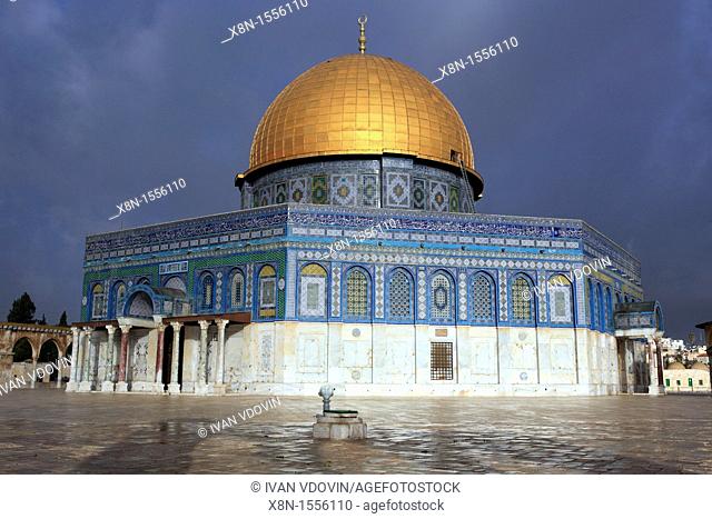 Dome of the Rock 685-691, Jerusalem, Israel