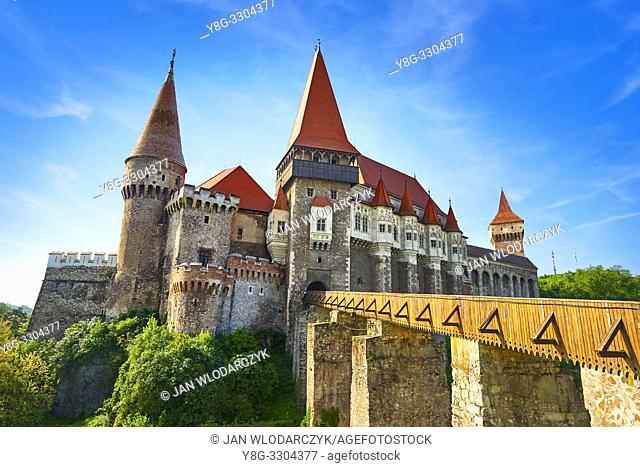 Corvin Castle, Hunedoara, Transylvania, Romania