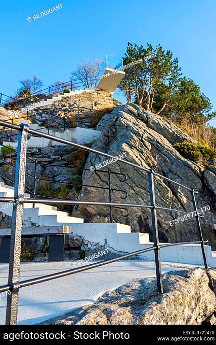 Stairs of the viewpoint, ålesund