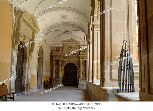 Cloister of the Convent of Santo Domingo, Orihuela, Alicante, SPAIN