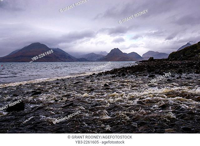 The Black Cuillin Mountains From Elgol, Isle of Skye, Scotland