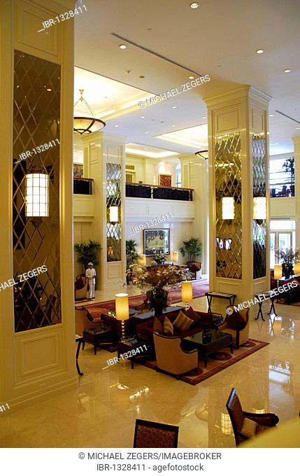 Lobby, Grande Centre Point Hotel, Ratchadamri, Pathumwan, Pathum Wan district, Bangkok, Krung Thep, Thailand, Asia