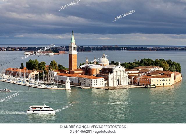View from San Marcos Tower, Venice, Italy