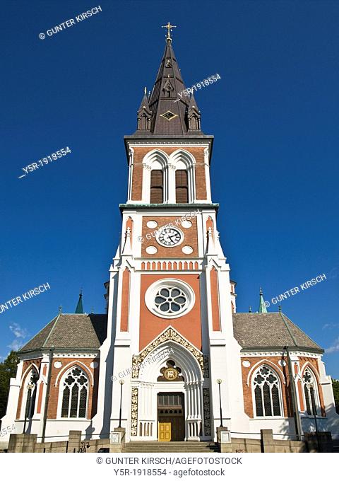 In 1888 built Neo-Gothic Sofiakyrkan Sofia church Jönköping, Jönköping Municipality, Smaland, Sweden, Europe