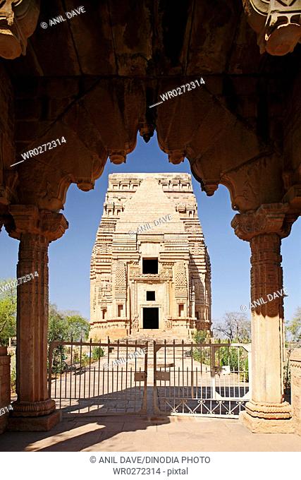 Architecture heritage teli ka temple Gwalior , Madhya Pradesh , India