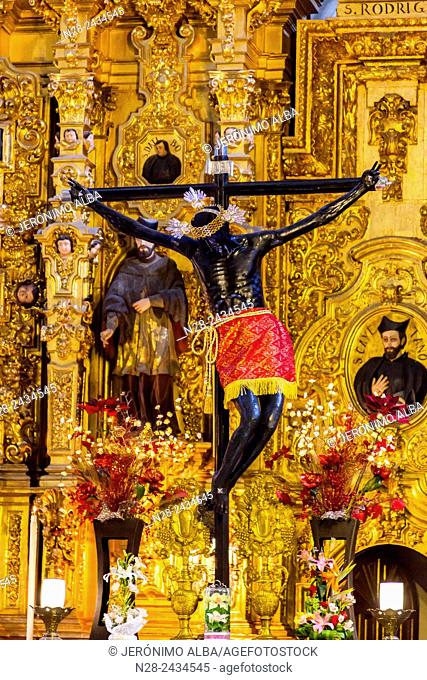 Cristo Negro (Black Christ), Señor del Veneno, Metropolitan Cathedral (Catedral Metropolitana de la Asuncion de Maria), Plaza de la Constitucion, Zocalo square