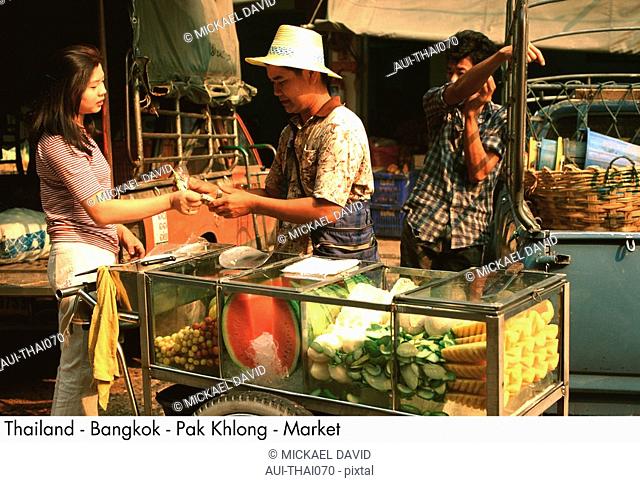 Thailand - Bangkok - Pak Khlong Market
