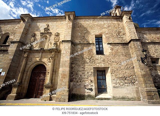 Church of Poor Clares convent (16th century), Valencia de Alcantara. Caceres province, Extremadura, Spain