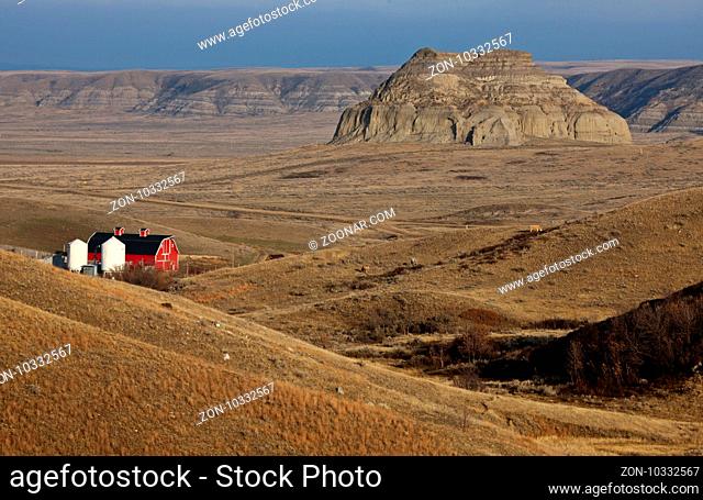 Badlands Canada Saskatchewan Big Muddy Ranch Castle Butte