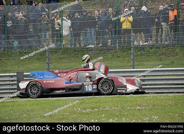 April 29th, 2023, Circuit de Spa-Francorchamps, Spa-Francorchamps, WEC - TotalEnergies 6 Hours of Spa-Francorchamps, in the picture failure of VECTOR SPORT