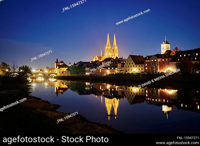 St. Peters Cathedral, Regensburg, Bavaria, Germany, Europe