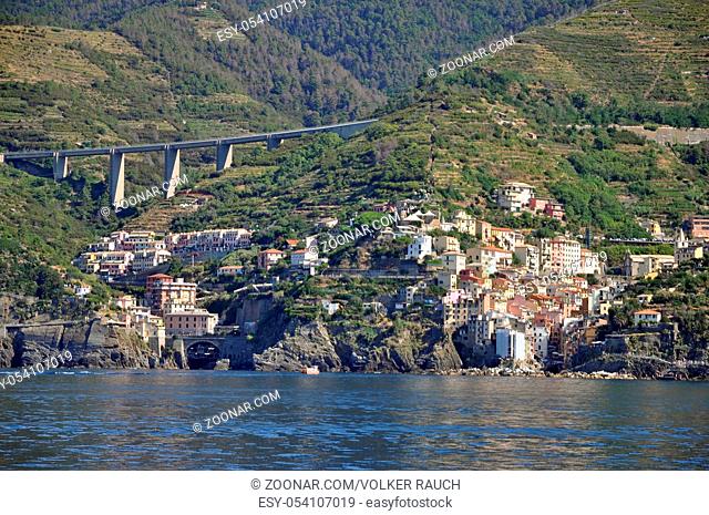 Riomaggiore, Cinque Terre, Italien, ligurien, küste, ligurische küste, dorf, nationalpark, la spezia, riviera